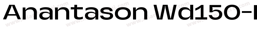 Anantason Wd150字体转换